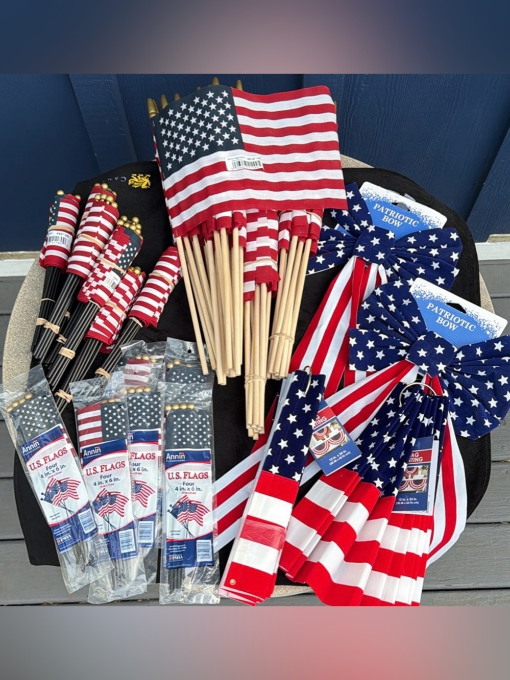 Patriotic American Flag Bundle Great for 4th of July,Veterans Day & Memorial Day